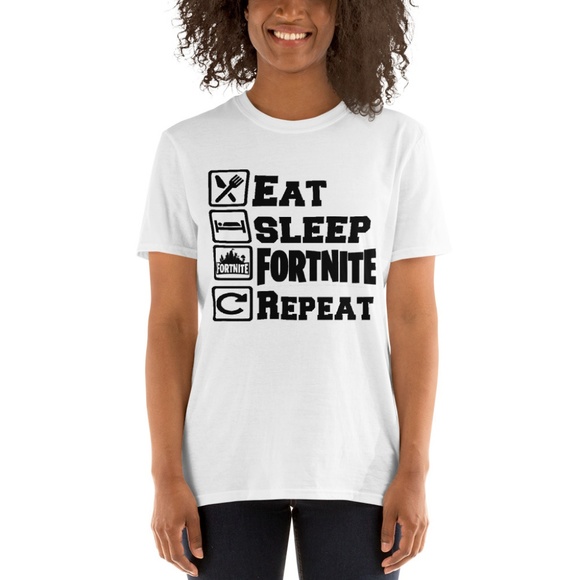 Eat Sleep Fortnite T-Shirt - Picture 8 of 8